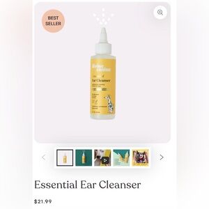 5/$30 Divine Canine Advanced Ear Cleanser for Dogs 8 fl oz NWT